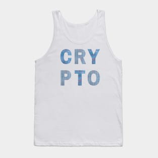 Cryptocurrency Pixel Tank Top